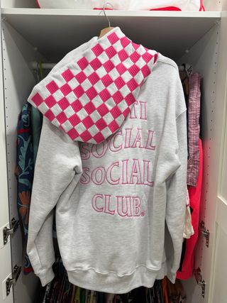 Sudadera Anti Social Social Club Gris