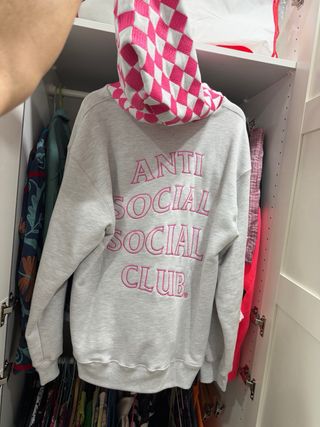 Sudadera Anti Social Social Club Gris