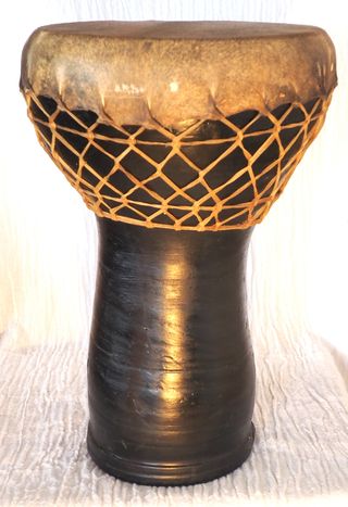 Darbuka de cerámica y piel