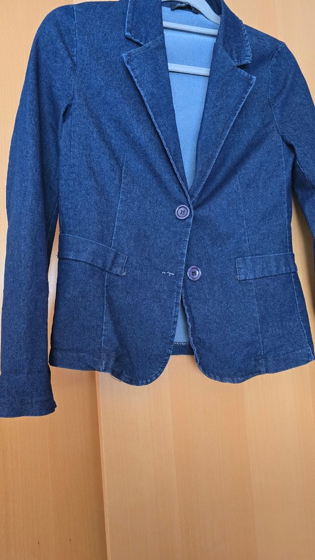 Chaqueta vaquera azul