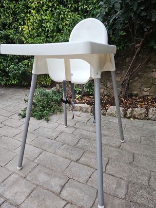 Trona IKEA blanca