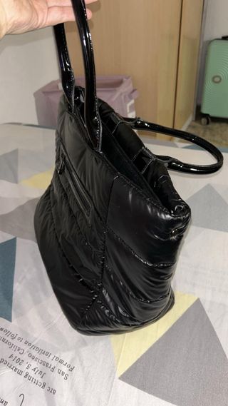 Bolso Tote Negro Grande