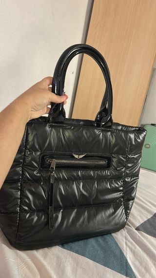 Bolso Tote Negro Grande
