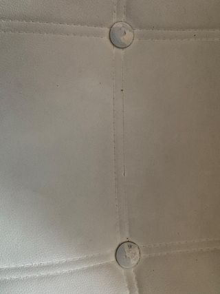 Juego de 2 sillas blancas
