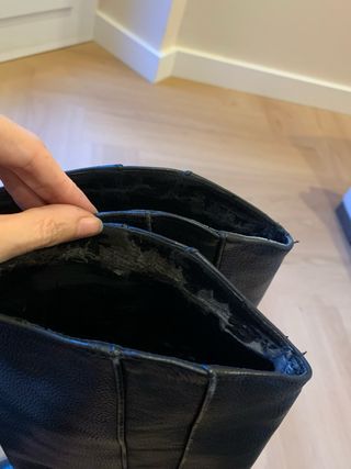 Botas de tacón ancho mujer negras