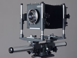 Cámara de placas 9x12 Plaubel