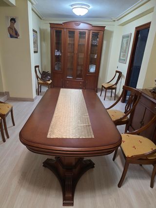 Muebles de comedor, madera maciza