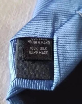 Corbata Guasch Seda Azul