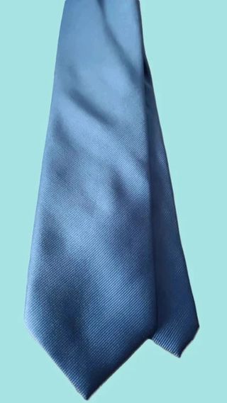 Corbata Guasch Seda Azul