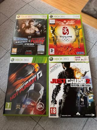 Pack 4 Videojuegos Xbox 360