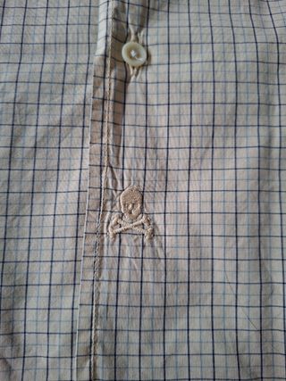 Camisa Tartán Resort Scalpers Talla 39 Bei