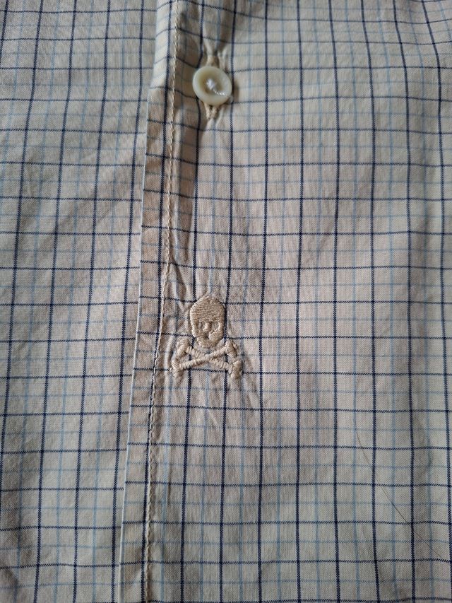 Camisa Tartán Resort Scalpers Talla 39 Bei