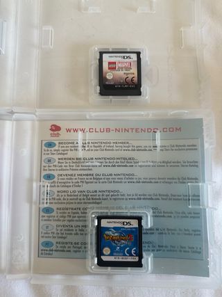 Nintendo DS Lite Negra + 2 Juegos