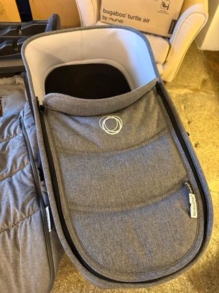 Bugaboo Bee 5 Completo Gris + Silla Coche