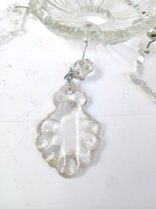 BRAZOS DE CRISTAL PARA APLIQUES ANTIGUOS