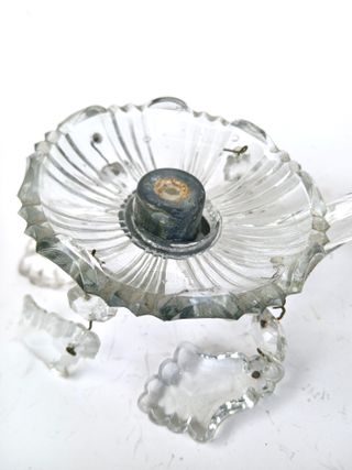 BRAZOS DE CRISTAL PARA APLIQUES ANTIGUOS