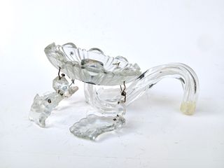 BRAZOS DE CRISTAL PARA APLIQUES ANTIGUOS