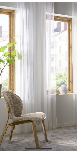 Tende bianche LILL 280x300 cm