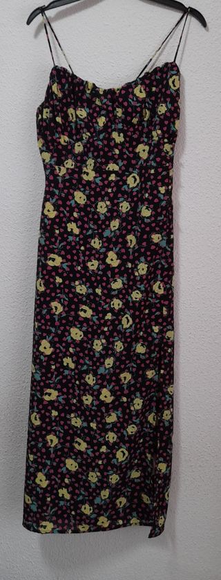 Vestido floral tirantes finos