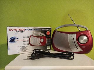 Radio Portátil Sunstech RP-S550 AM/FM