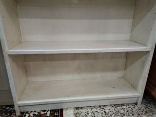 ESTANTERÍA MADERA BLANCA