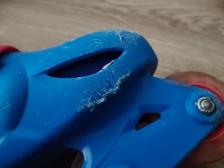 Patines en línea ajustables, casco y bolsa