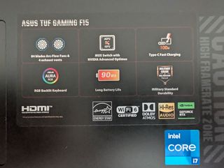 Portátil Gaming ASUS TUF Gaming F15 RTX 4060