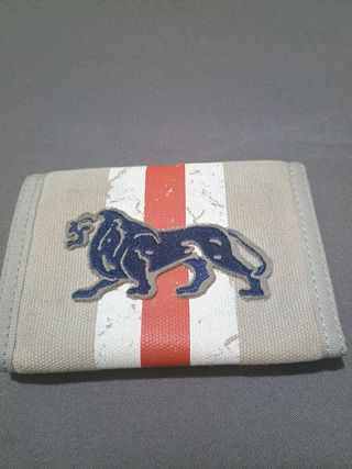 Portafoglio Lonsdale beige e rosso