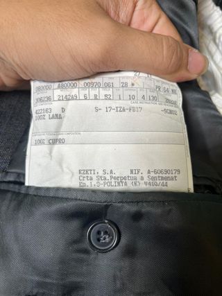 Americana Ermenegildo Zegna Gris