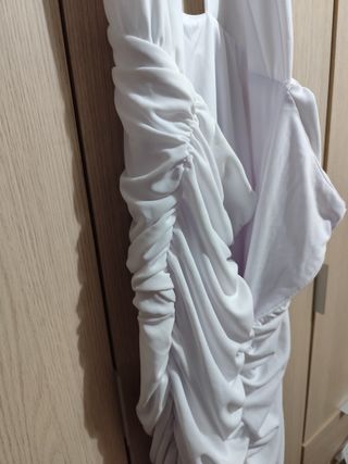Vestido blanco Zara Talla L nuevo
