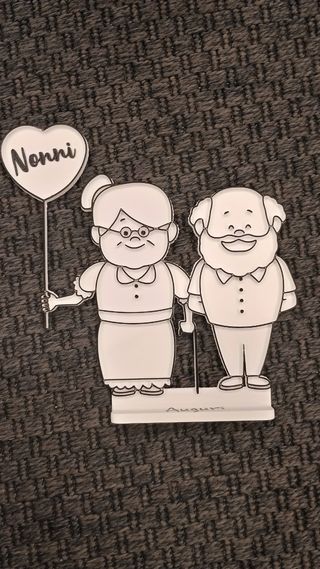 Decorazione Festa Nonni, anche Porta Foto