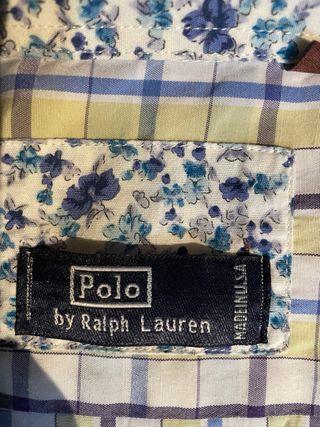 Camisa Polo Ralph Lauren cuadros