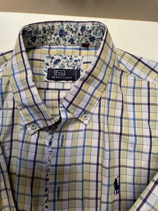 Camisa Polo Ralph Lauren cuadros