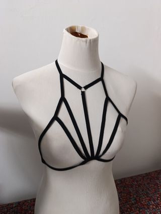 Body Harness Imbracatura elastica reggiseno sexy x