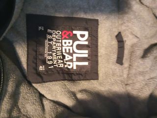 Cazadora Pull&Bear XL Negra
