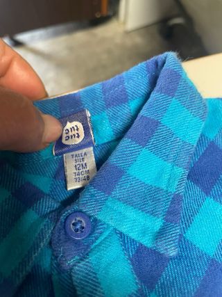 Set 3 camicie neonato 6/9. 12. 15