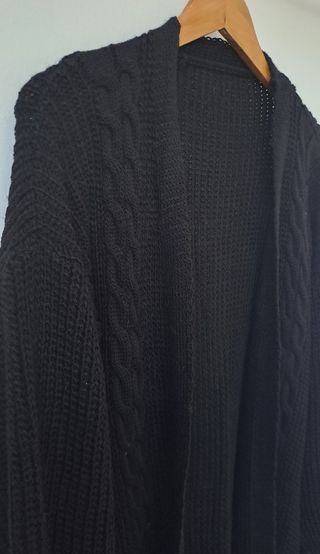 NUEVA!!Chaqueta larga de punto