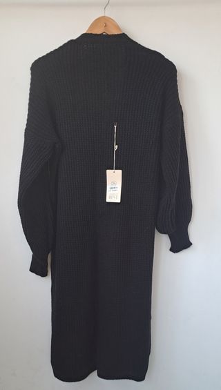 NUEVA!!Chaqueta larga de punto