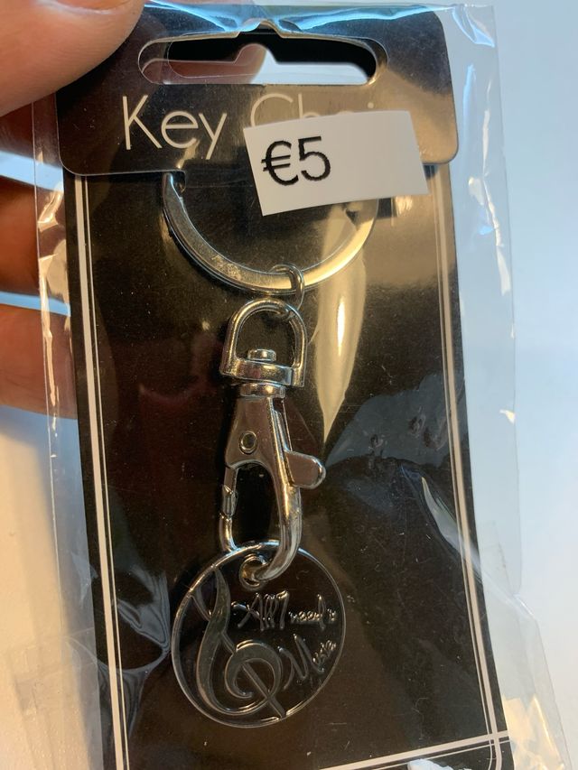 Porta-chaves tema música €5