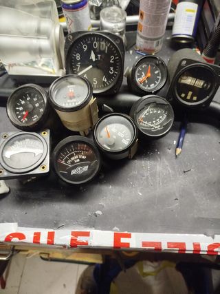Strumenti aeronautici vari vendo in blocco 