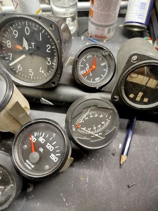 Strumenti aeronautici vari vendo in blocco 