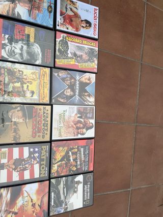 Lote Películas DVD Acción Aventura Crimen Drama