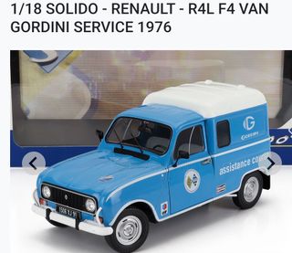 Solido Renault R4L F4 Van Gordini 1976