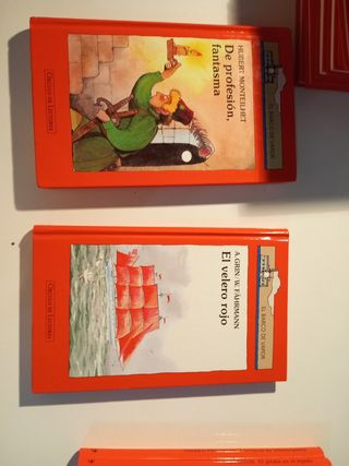 Conjunto de libros de el barco de vapor