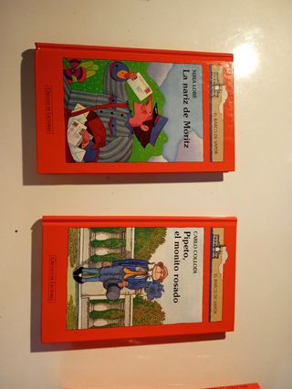 Conjunto de libros de el barco de vapor