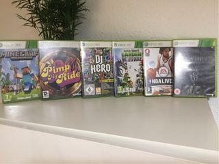 6 Juegos Xbox 360: Minecraft, Pimp My Ride, DJ Her