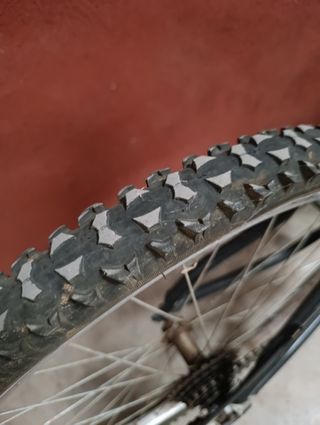 Bicicleta Montaña Azul Doble Suspensión