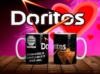 Taza Doritos Amor pareja varios modelos(ver fotos)