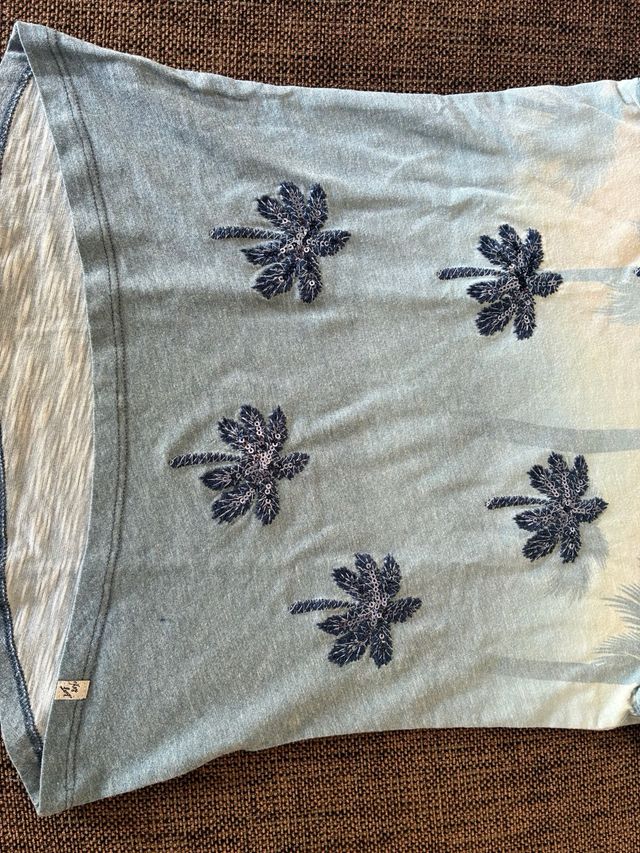 Camiseta infantil palmeras talla 140