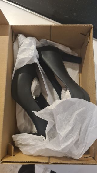 Zapatos de tacón Clarks negros talla 37